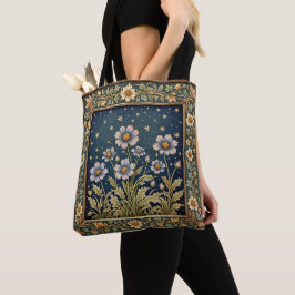 Whimsischer Wildblume Abend Dusty Lila Floral