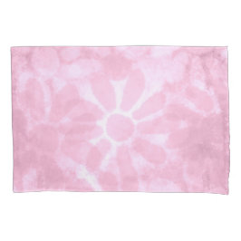 Whimsisches Abstraktes Pastell Pink Blume Kissenbezug