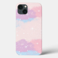 Whimsisches Aquarell Multicolor Soft Pastel Cloud