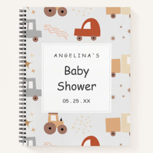 Whimsisches Auto Boho Notizbuch