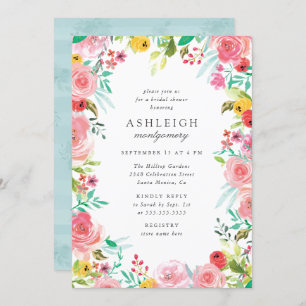 Whimsisches Brautparty Einladung