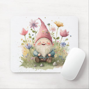 Whimsisches Genom im Garten Mousepad