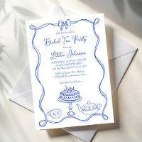 Whimsisches handgezogenes Bugbridal-Party