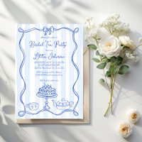 Whimsisches handgezogenes Bugbridal-Party