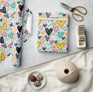 Whimsisches Karton Geschenkpapier