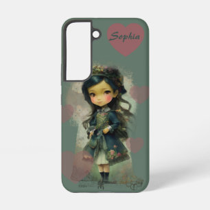 Whimsisches Kawaii-Märchen-Mädchen Samsung Galaxy Hülle