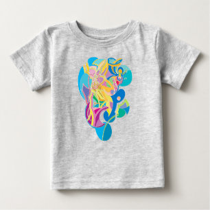 Whimsisches Kunstwerk Baby T-shirt