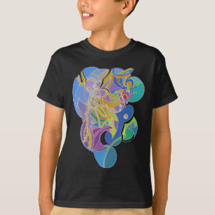 Whimsisches Kunstwerk T-Shirt