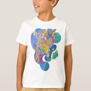 Whimsisches Kunstwerk T-Shirt