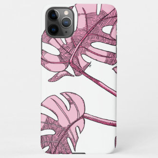 Whimsisches Monsterablatt-Design iPhone 11Pro Max Hülle