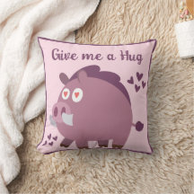 Whimsisches niedliches Wildschwein personalisierte