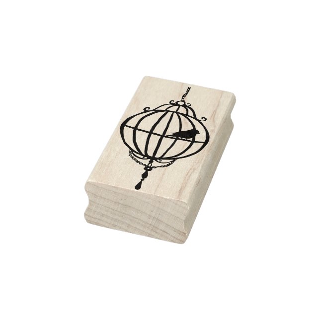 Whimsisches Rundgeburtskautschuk Briefmarke Gummistempel (Stempel)