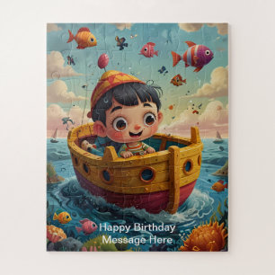 Whimsisches und spielerisches Design für Kinder Puzzle