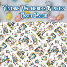 Whimsisches Vintages Wasserfarben Ostersonnenmuste