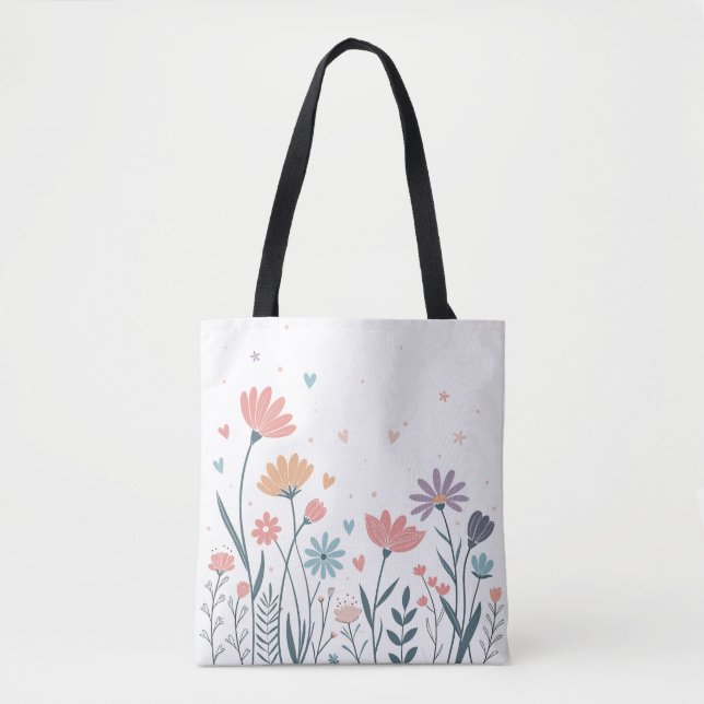 Whimsisches Wasserfarbenfloral (Vorderseite)