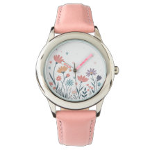 Whimsisches Wasserfarbenfloral