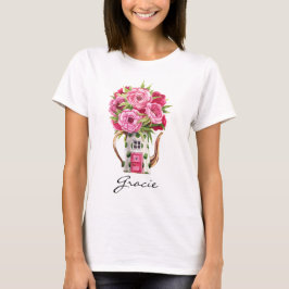 Whimsisches Wasserfarbenmuseum Teapot House T-Shirt