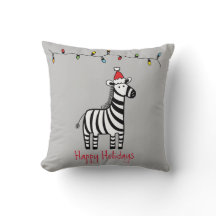 Whimsisches Weihnachten Zebra
