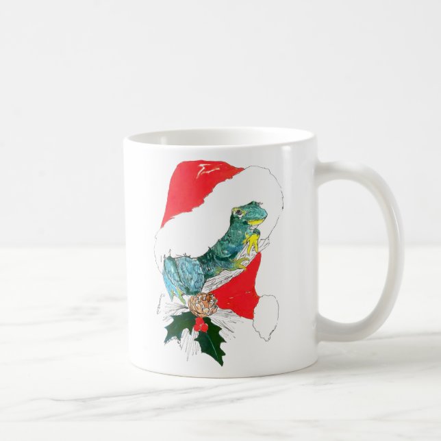 Whimsisches Weihnachtsfest Alaska Wildlife Coffee  Kaffeetasse (Rechts)