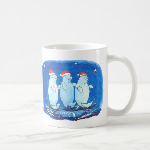 Whimsisches Weihnachtsfest Alaska Wildlife Coffee  Kaffeetasse