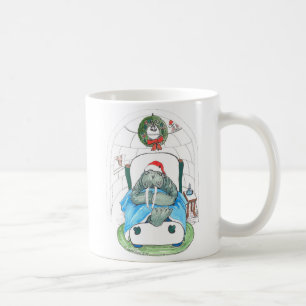 Whimsisches Weihnachtsfest Alaska Wildlife Coffee  Kaffeetasse