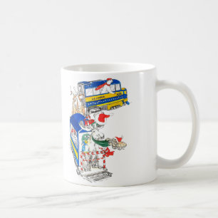 Whimsisches Weihnachtsfest Alaska Wildlife Coffee  Tasse