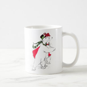 Whimsisches Weihnachtsfest Alaska Wildlife Coffee Tasse