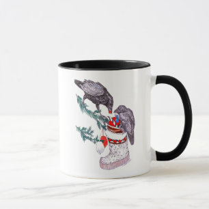 Whimsisches Weihnachtsfest Alaska Wildlife Coffee  Tasse