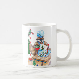 Whimsisches Weihnachtsfest Alaska Wildlife Coffee  Tasse