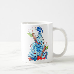 Whimsisches Weihnachtsfest Alaska Wildlife Coffee  Tasse
