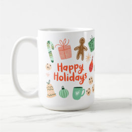Whimsisches Weihnachtsfest-Tasse Kaffeetasse