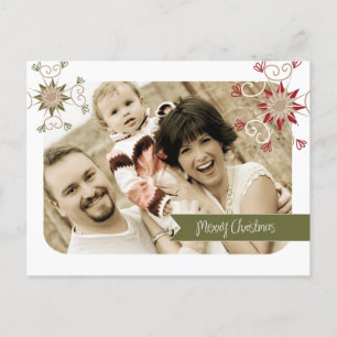Whimsisches Weihnachtsgebäck Postkarten