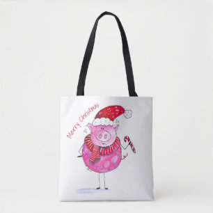 Whimsisches Weihnachtsschwein