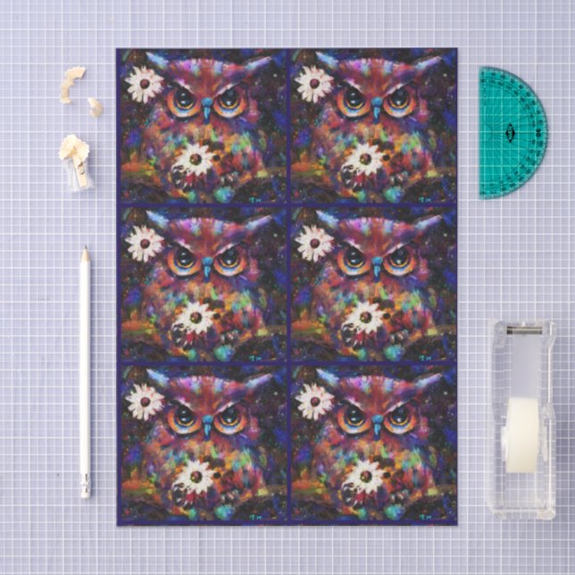 Whimsistische Impressionistin Seidenpapier (Handwerk)