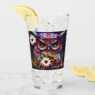 Whimsistische Impressionistische Bläschen Personal Glas