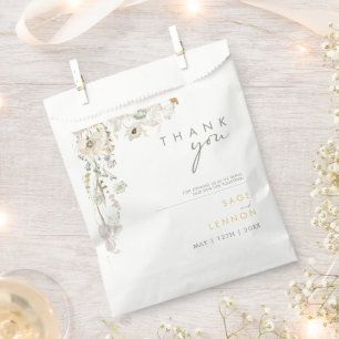 Whimsistische Wildblume   Meadow Favor Bag Geschenktütchen