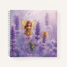 Whimsy Among the Purple Blooms Notizbuch