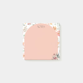 Whimsy Bloom Arch Notes Post-it Klebezettel