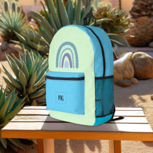 Whimsy Boho Rainbow Teens Bedruckter Rucksack