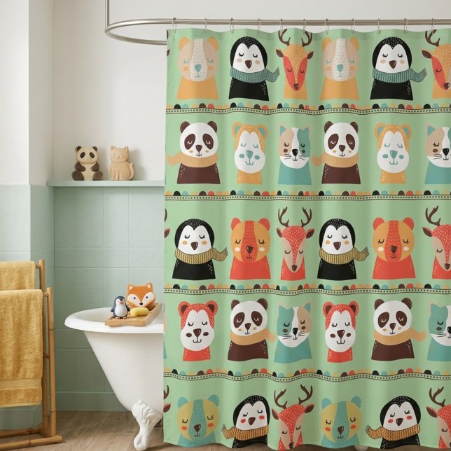 Whimsy Buddies Duschvorhang (Von Creator hochgeladen)