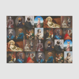 Whimsy Dogs Portrait Collection Decoupage Seidenpapier