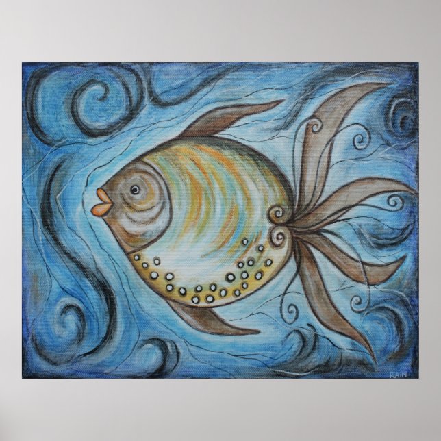 Whimsy Fish II Poster (Vorne)