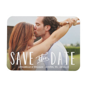 Whimsy Overlay Magnet zum Speichern des Termins
