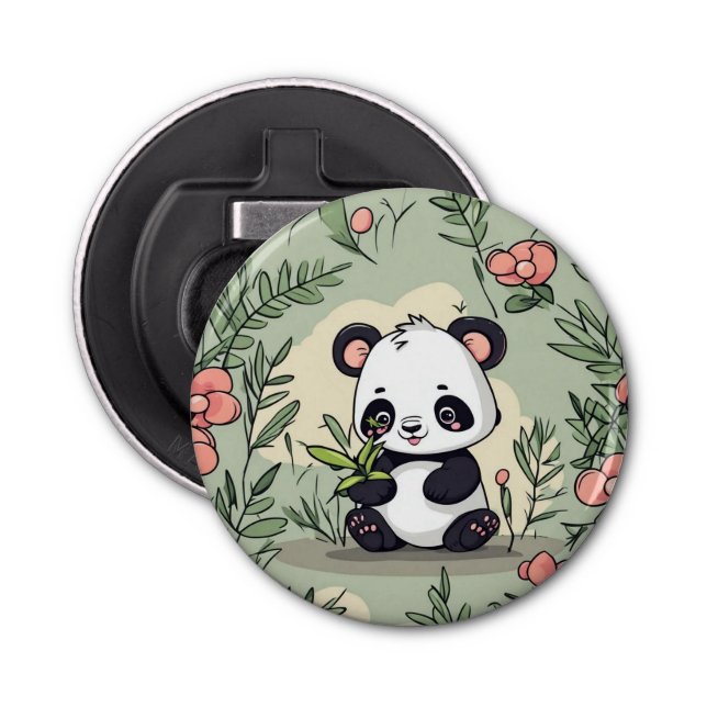 Whimsy-Panda-Bär Flaschenöffner (Vorderseite)