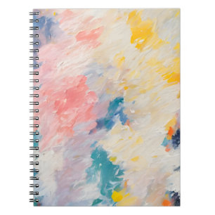 Whimsy Pastel Hues Dream Pattern Notizblock