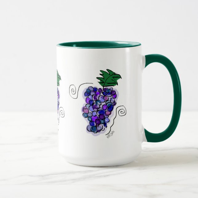 Whimsy Trauben Tasse (Rechts)