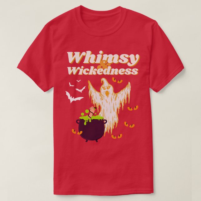 Whimsy und Wickedness Spooky Eyes Blähtrank H T-Shirt (Design vorne)