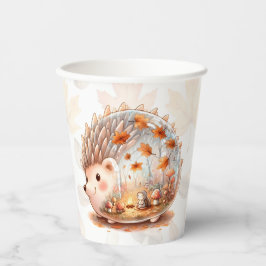 Whimsy Wilderness Critters - der Igel - Pappbecher