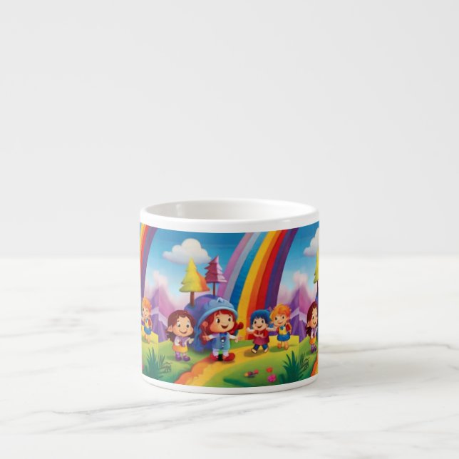 Whimsy Wonderland Spezialität Tasse Spielend (Vorderseite)