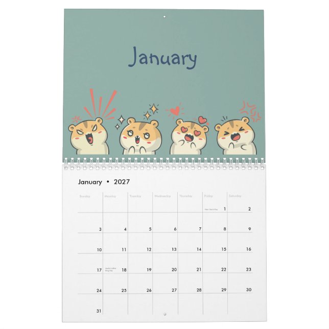 Whimsy & Wonders Kalender (Jan 2027)